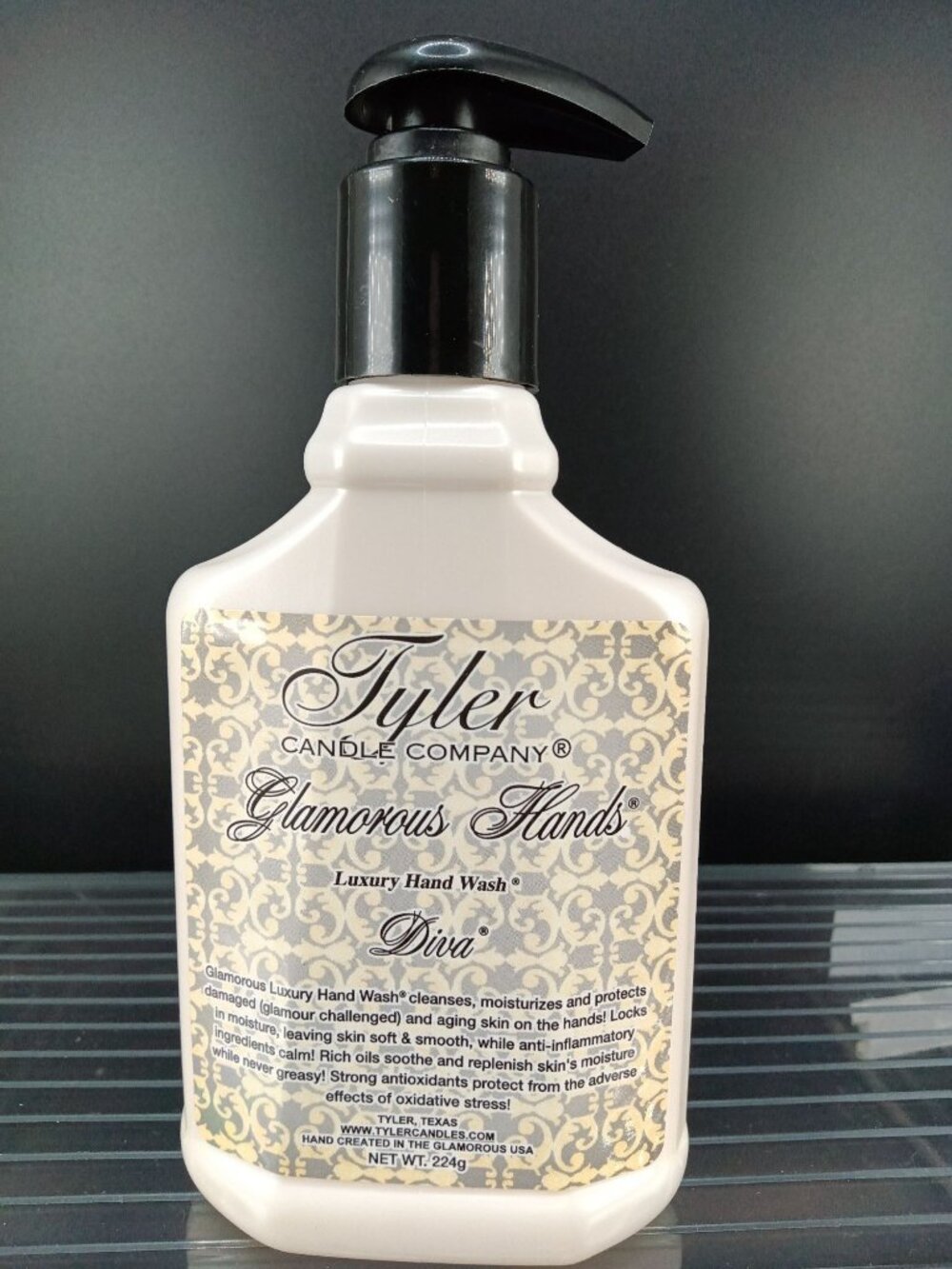 Tyler Candle Company Glamorous Hands Diva Luxury Hand Wash 8 Oz